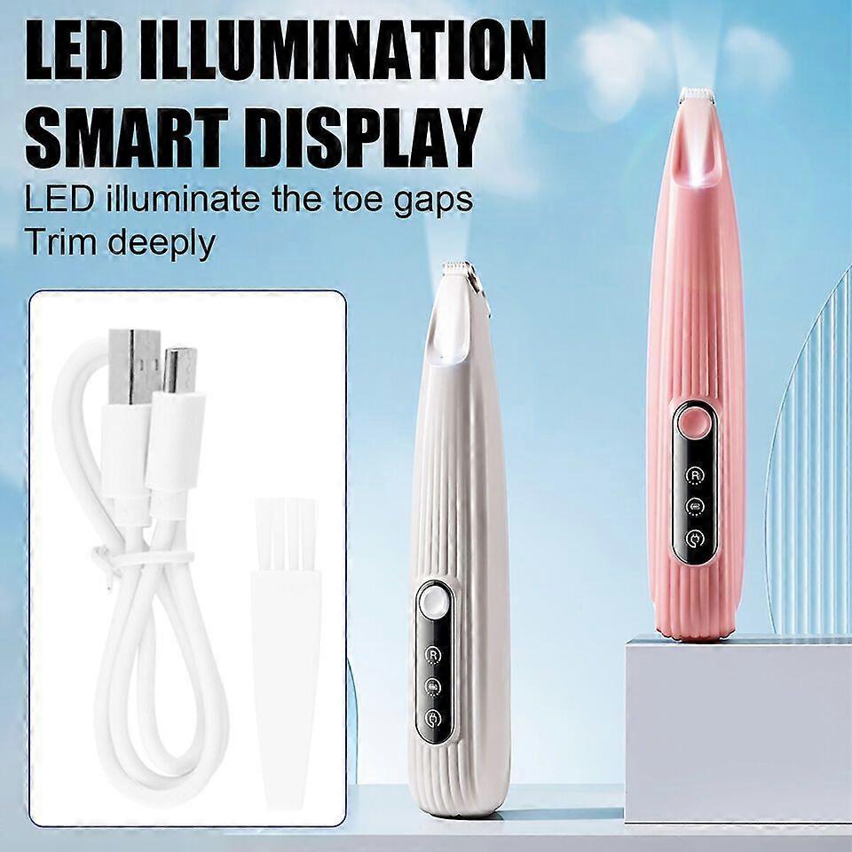 Pet Professional Electric Shaver Mini Toes Paw Pads Trimmer Dog Cat Hair Clipper