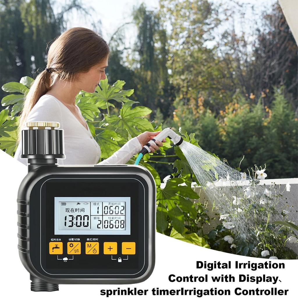 Digital Irrigation Control with Display Irrigation Computer Water Timer Irrigation Control Irrigation System Automatic