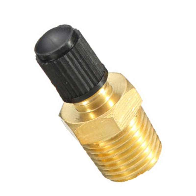 1/4" NPT Air Tank Valve Plated Brass Compressor Connector Fittings Tools