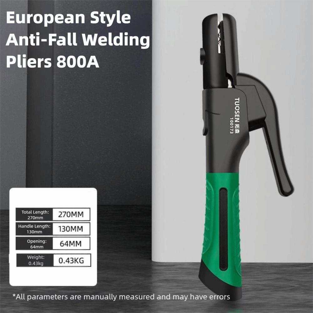 Durable Welding Electrode Holder Copper Body Heavy Duty Welding Tongs  Industrial Use