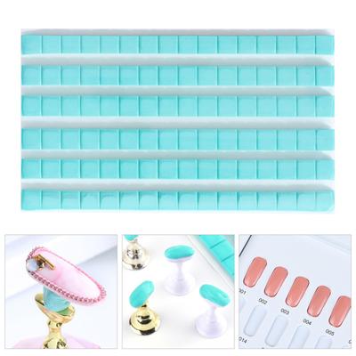 Nail Art Clay 96 Grids Good Stickiness Flexible Reusable Removable Nail Adhesive Glue Clay Sticky Tack Putty Nail Salon Supply