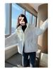 Women's Short Washable White Duck Down Jacket - Korean Style, Petite, Warm, Thick, Trendy Winter Coat