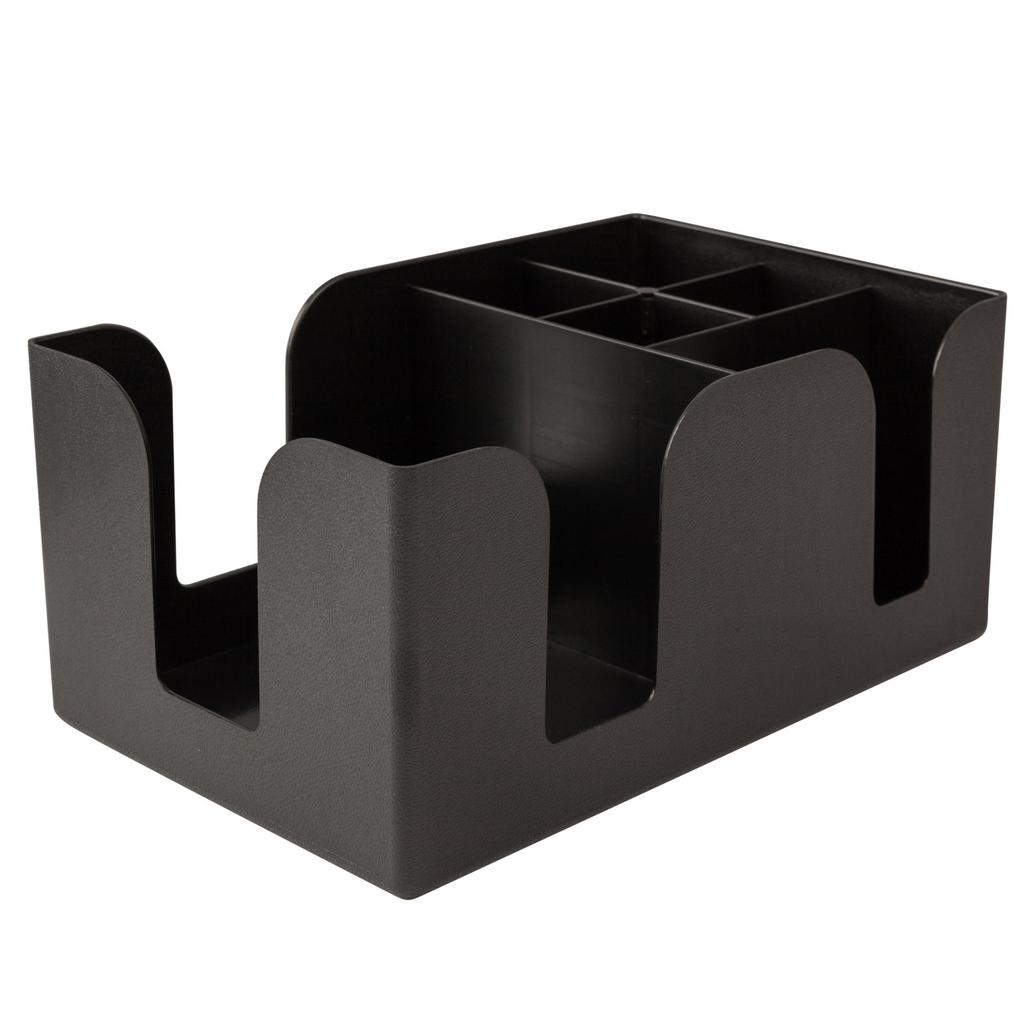 Bartender napkin holder for straws, stirrers, and napkins Hendi 596760