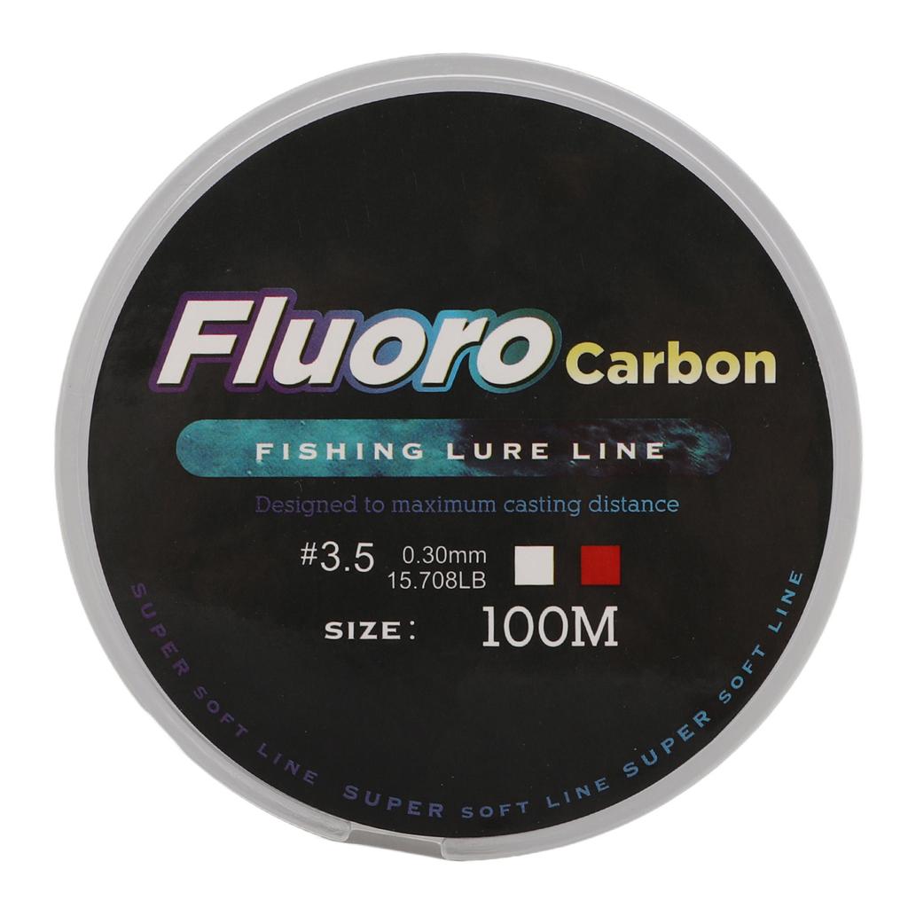 100M Superstarke Nylon Angelschnur Karpfen Abriebfest Geflochtene Angelhauptschnur#3.5