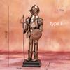 Nordic Wind Metal Spartan Warrior Ornament Creative Home Table Top Decoration Handicraft Metal Ornament