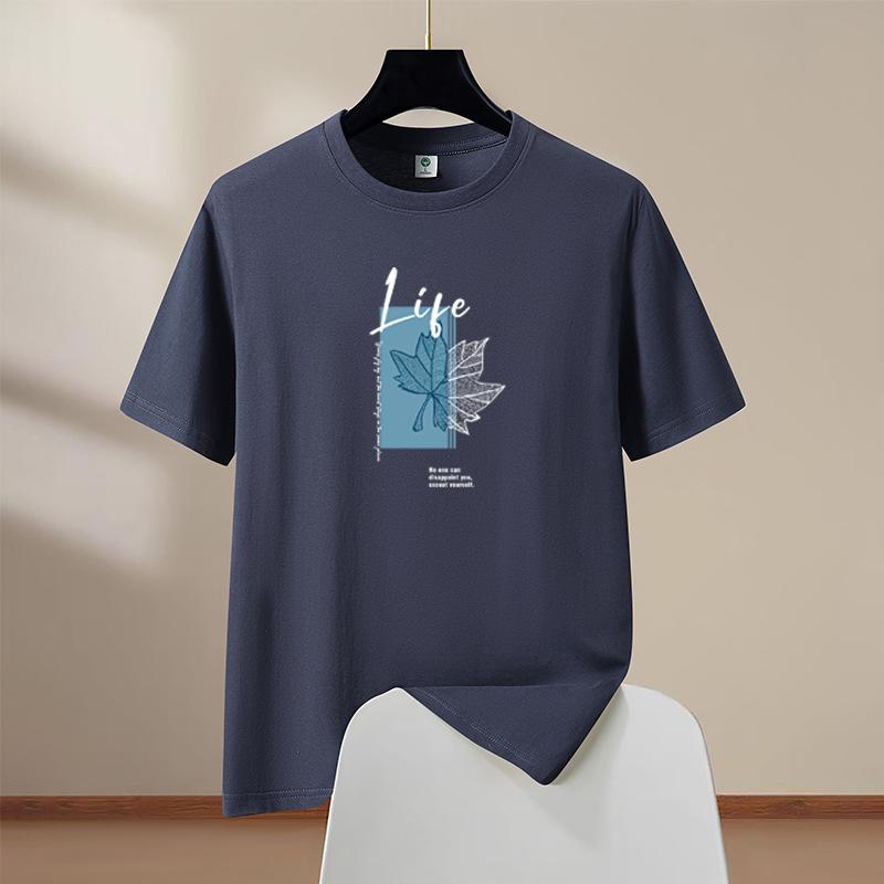 Übergröße 6XL T-Shirt Übergroße T-Shirts Herren Sommer Kurzarm T-Shirts Mode Lässig Druck Sport Tops Tees Männlich Tees