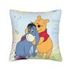 Lovely Cartoon Pillowcase Polyester Cushion Cover Gift Winnie The Pooh Pillow Case Cover Car Square 18'