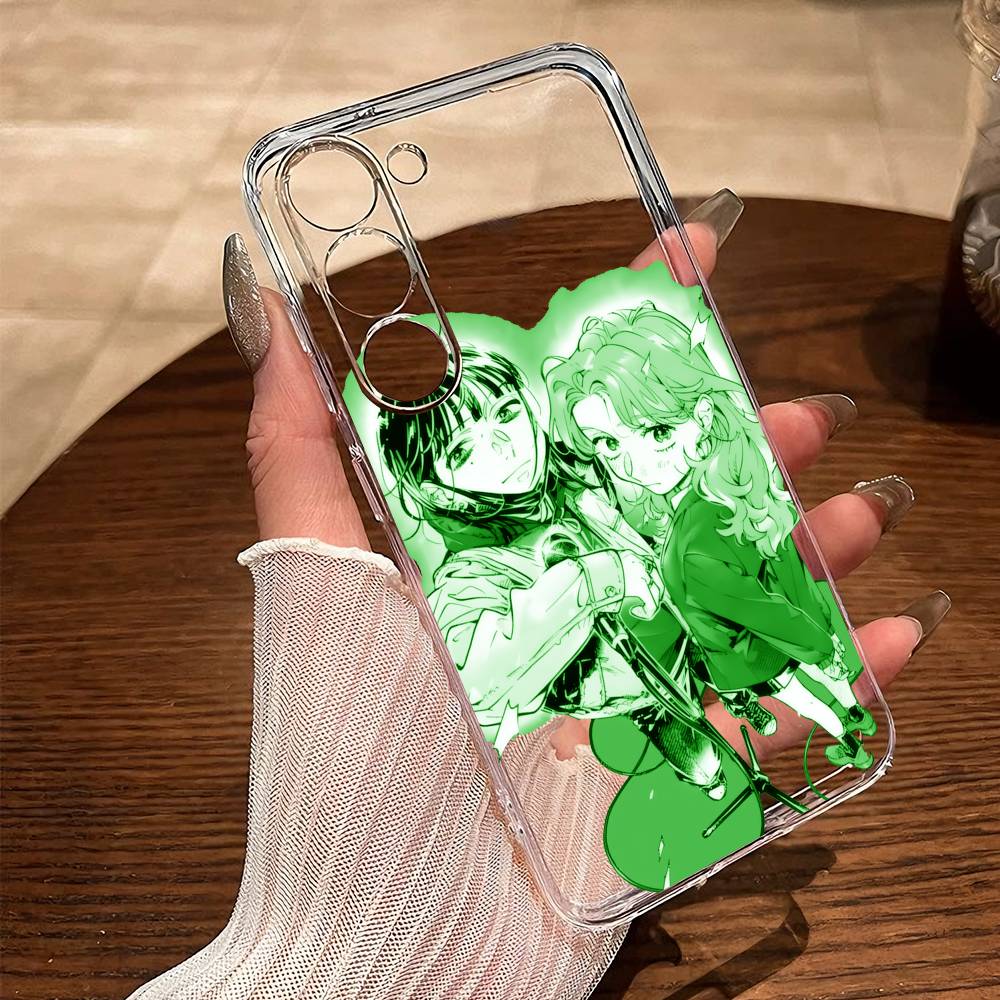 LES Manga Green Y-Yuri AyaS Couple Phone Case For SamsungA10 A12 A31 A40 A70 Transparent Cover Case