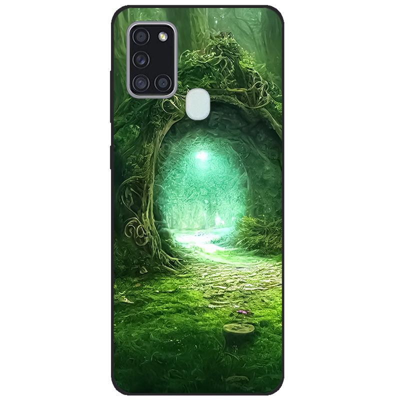 For Samsung A21s SM-A217F/DSN Back Cover tpu Soft Silicone Phone Case For Samsung Galaxy A21s Case Mobile Phone black coque new
