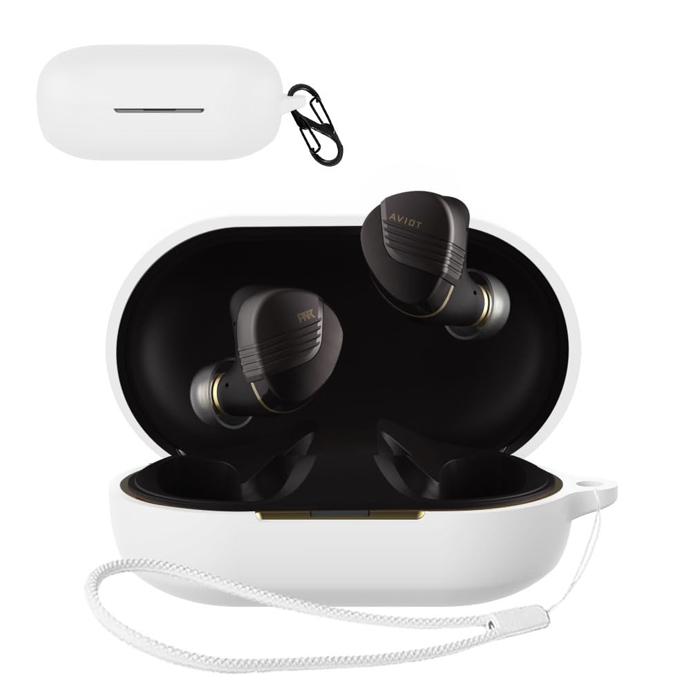 

Для AVIOT Case Оснащен крючком для предотвращения спортивной прохлады дизайн из мягкого кремния мягкий чехол защита от падения TE-W1/(ПНК) [ХВУЯЛ] потеря,