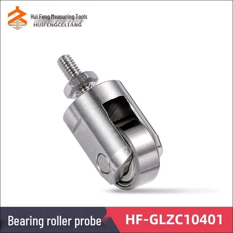 Continuous Roller Probe Dial Indicator Micrometer Head with Amplitude Ring and M2.5 Bearing Roller Probe Bearing Roller Probe