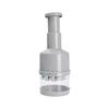Manual Pressed Chopper with Non-Slip Handle Easy To Clean Versatile Compact Hand Press Food Chopper Vegetable Cutter