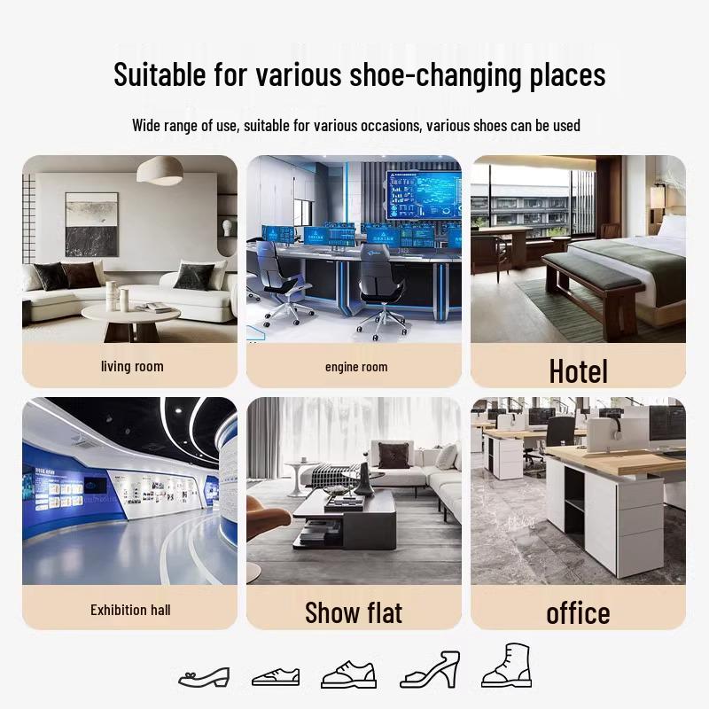 Shoe Covers: Reusable, Thick, Wear-Resistant, Non-Woven for Indoor Use by Students and Children