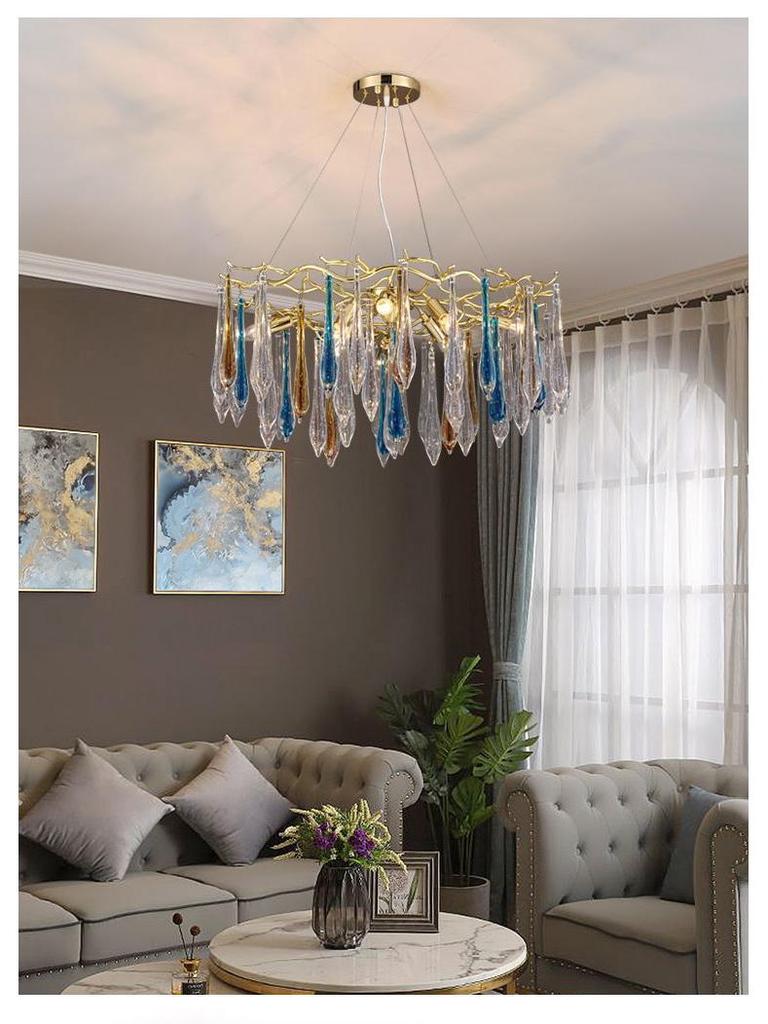 American Luxury Crystal Chandelier for Living, Dining, and Bedroom