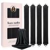 No-Heat Curling Set: Volumizing Waves, 70cm Silk Scarf, Double Hook, Sleep-Friendly Hair Tool