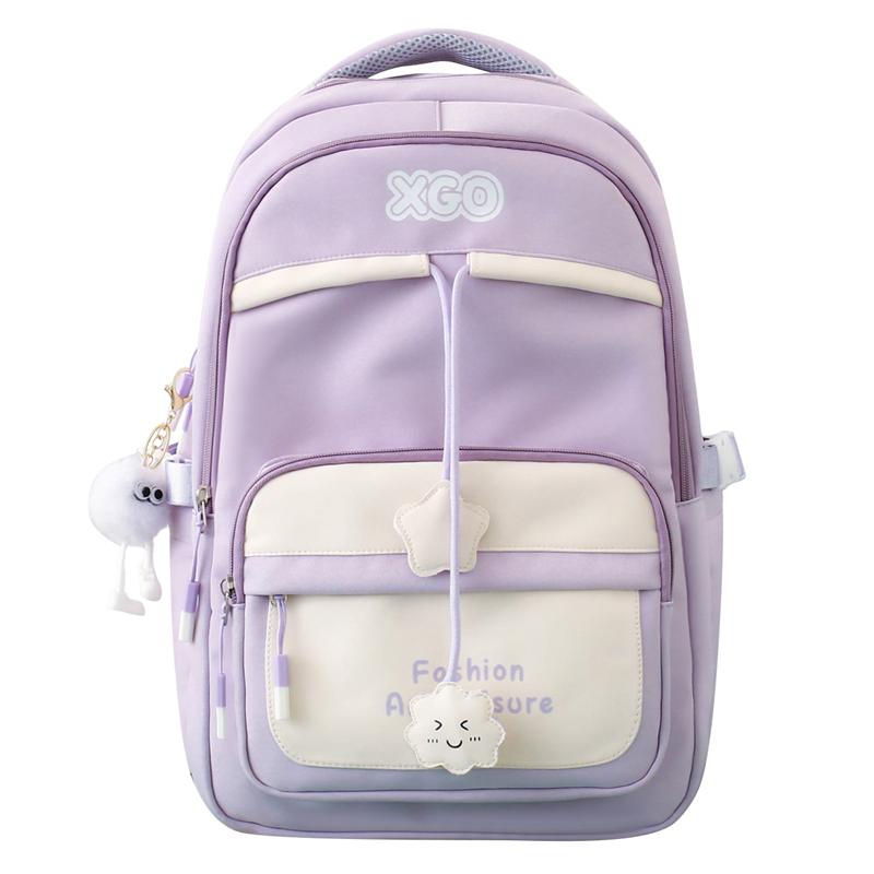 Student Schoolbag Lightweight Backpack Large Capacity Strong Backpack