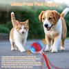 Smart Cat Toys Automatic Rolling Ball Fake Tail Rechargeable Electric Pet Interactive Toy Dog Cat Training Imitate Mouse Tail