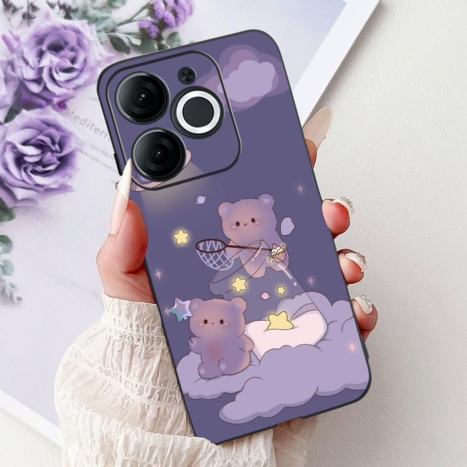For Itel A80 Case A671L A671LC Cover Popular Dragon Cartoon Soft Silicone Protect Phone Shell For Itel A70 A665L A 70 A 80 Funda