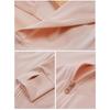 Ice silk slim-fitting sunscreen clothes women's air-conditioning clothes waist pure wind zipper cardigan light short jacket hooded