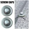 5/10/20Pcs Directly Cover Roof Bolt Caps Watertight Seal Spiral Cap  for Home Garden