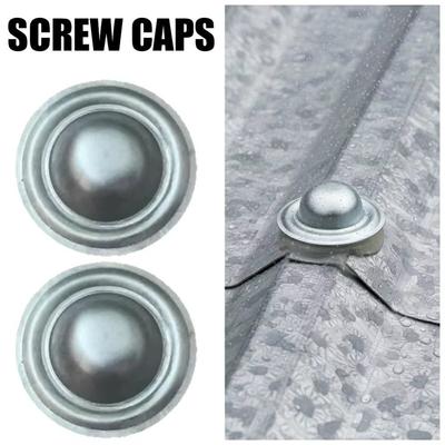 5/10/20Pcs Watertight Seal Roofing Screw Caps Directly Cover Spiral Cap Screw Heads for Home Garden