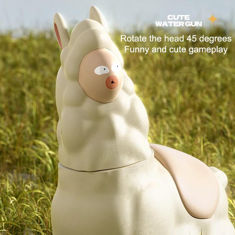 Alpaca Water Gun Llama Squirt Gun Fun Water Spray Toy for Kids Boy Outdoor Beach Pool Play Prank Gag Summer Water Fights Battles