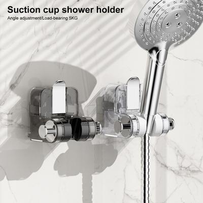 Adjustable Shower Bracket Strong Suction Holder Mount No Drilling Wall Cup 5kg Load-Bearing Capacity