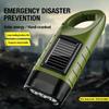 Emergency Solar Hand Cranked Flashlight Multifunctional Camping Power Supply LED Emergency Light Outdoor Lighting Generator Flas