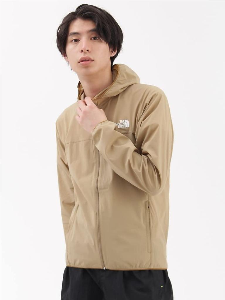 The North Face Lightweight Mountain Softshell KT Kelp NP22303 Men's Water-Repellent, Hoodie, Tan, XL,