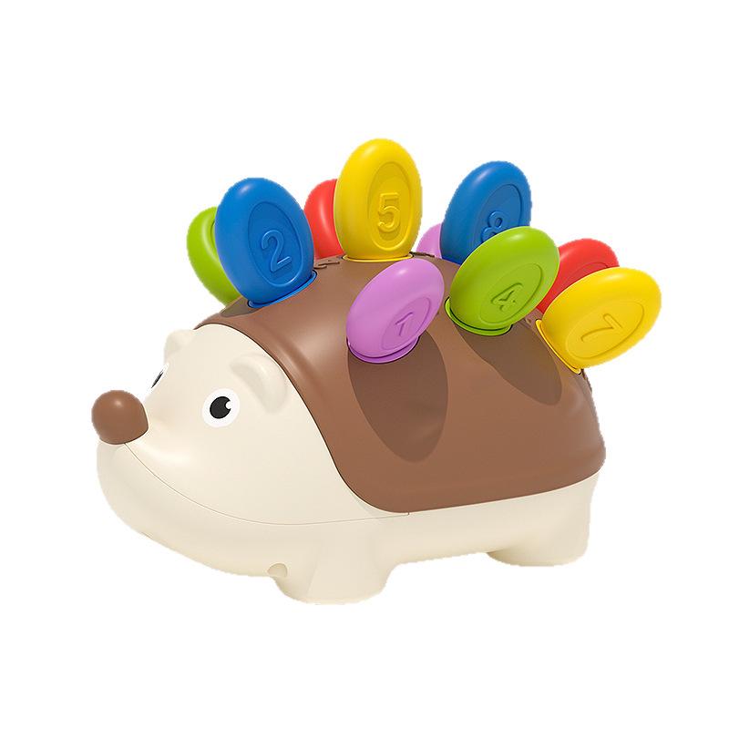 Little Hedgehog Interlocking Toy: Fine Motor & Hand-Eye Coordination for Kids Ages 1-3