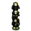 Lovely Chimpanzee Figurine Handmade Polyresin Ape Brothers Miniature Home Decor Art and Craft Wild Animal Ornament Gift