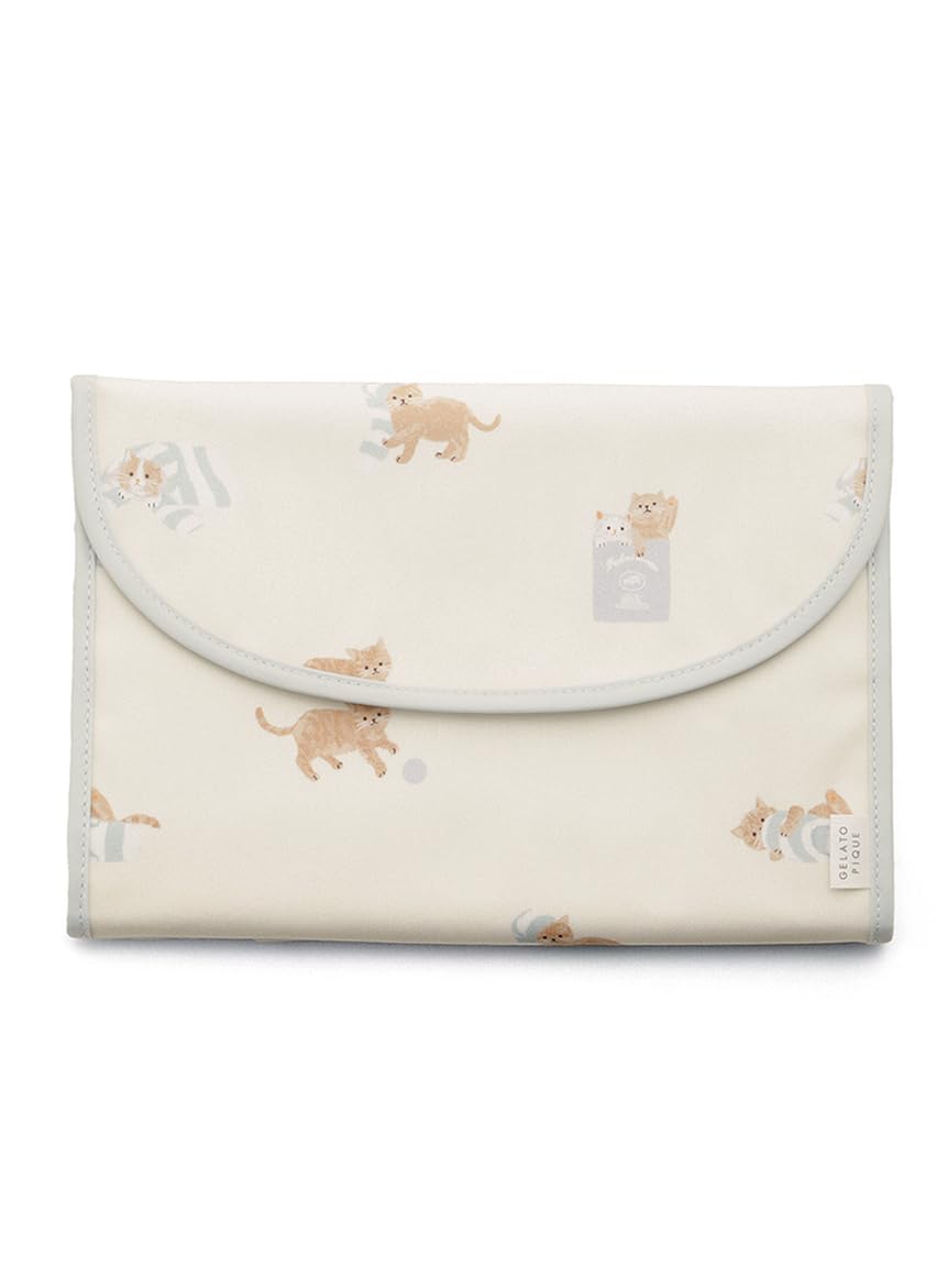 

Playful Cat Pattern Maternity Notebook Case L PWGG245714 CRM F [Gelato Pique] Women s
