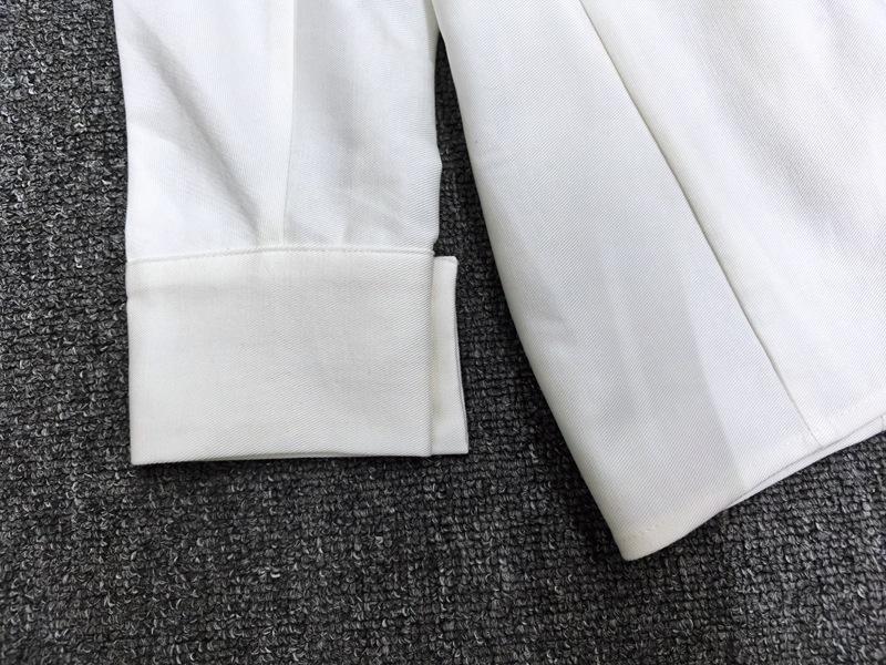 Longmei Women's High Neck Long Sleeve Top - Early Spring 2026 VKC Style, Simple Commute, Half-Open Collar Shirt