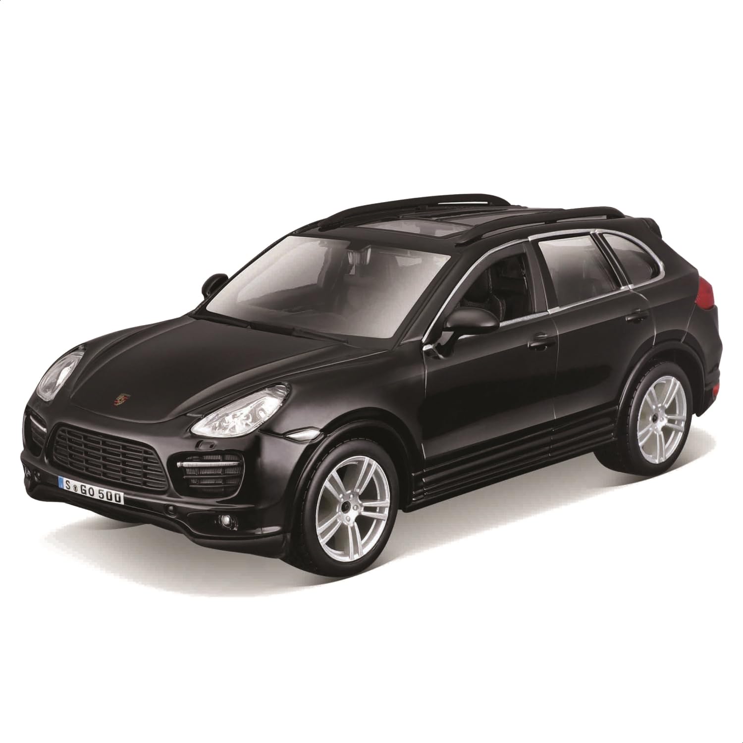 

Bburago 1/24 Scale Porsche Cayenne Turbo Black / Diecast Model Car, Finished Product, 18-21056 BK