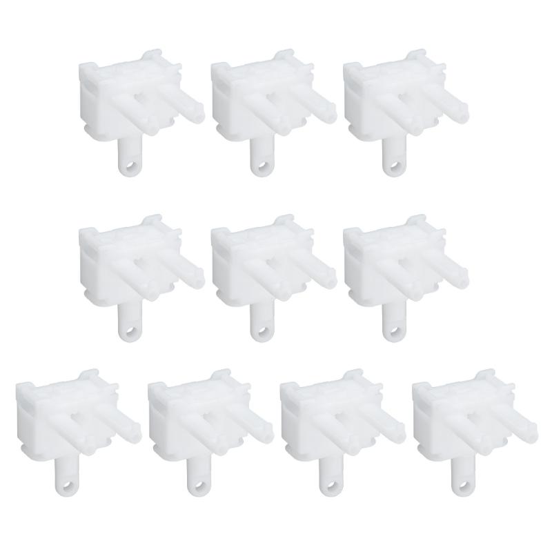 Ricambi per Comando a Bacchetta per Tenda Verticale Bianco Facile Installazione Aste di Comando per Uso Domestico e Ufficio 6/8/10 Pezzi
