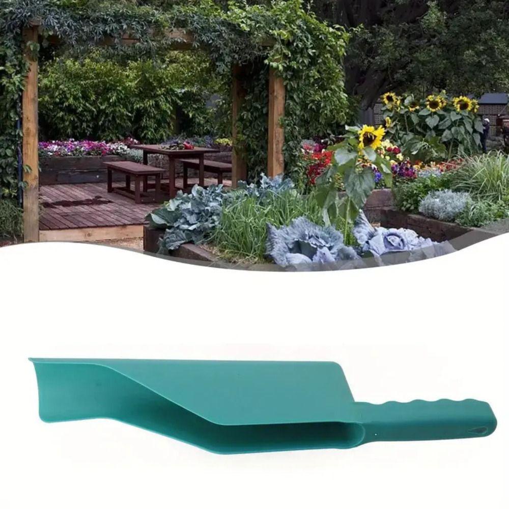 Large Capacity Eaves Shovel Plastic Garden Leaf Cleaning Shovel  For Garden Roofs Gutters