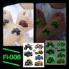 Ricaron 2025 Waterproof Luminous Racing Motorcycle & Car Tattoo Stickers
