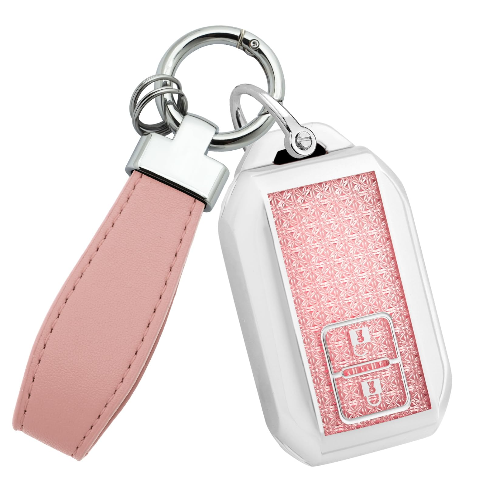 [SANRILY] Key case for Suzuki Key holder Key protection Suitable Compatible with car genuine key case розовый