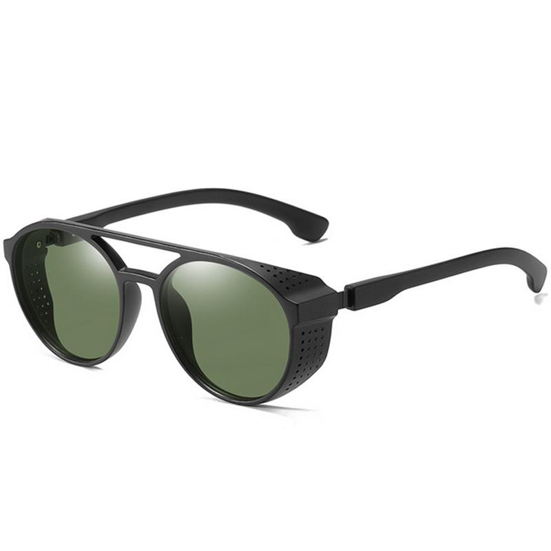 Anti-glare Oval Prescription Myopia Sunglasses Finished Male Female Colorful Lens Diopter Glasses 0 -0.5 -0.75 To -6.0