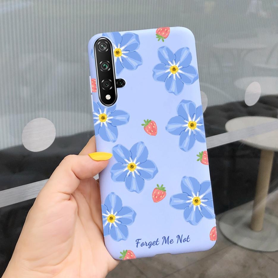 For Huawei Nova 5T Case Honor 20 Fashion Art Painted Cover Soft Slim Phone Case For Huawei Nova 5T 5 T Honor20 Back Cover Bumper