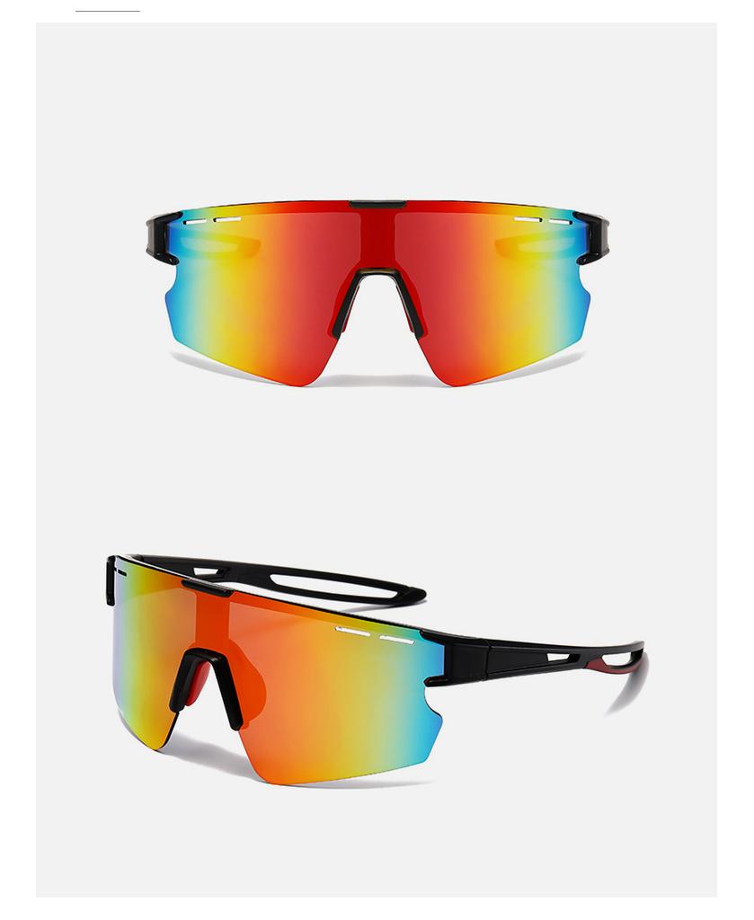 Outdoor Cycling One-Piece Colorful Goggles Windproof Punk Mountaineering Sunglasses Mountain Sunscreen Sunglasses