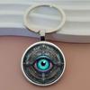 Mystery Eye Vintage Zinc Alloy Keychain - Men's Unique Fashion Accessories, Perfect Gift Choice,