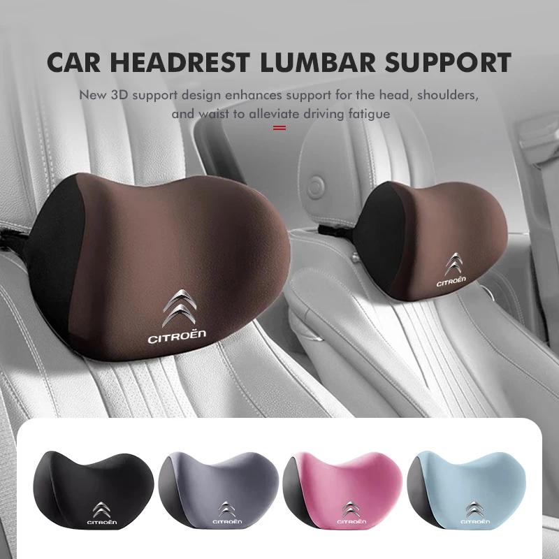 Car Seat Neck Pilow Protective Lumbar Support Headrest Cushion For Citroen Grand Berlingo Jumper Celysee Xsara Picasso Aircross ajf256