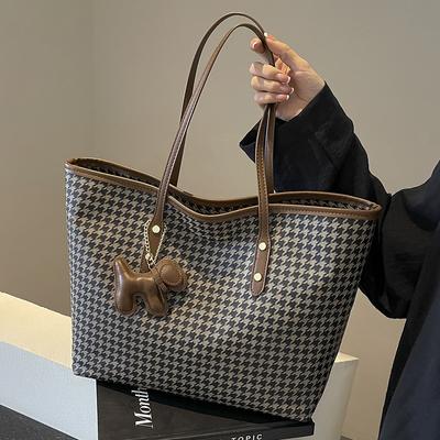 Tote Bag Women's New Large-capacity Commuter Bag Casual Versatile Shoulder Bag