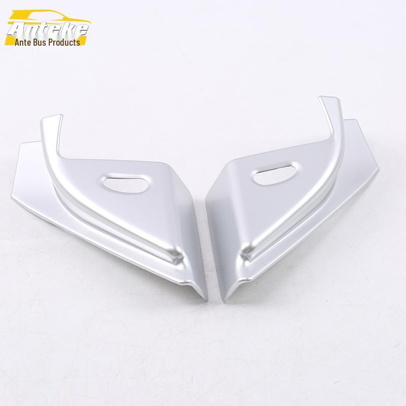 T90 Car Window Decorative Inner Triangle Electroplated Frame Sticker