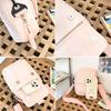 Women Bow Fashion Shoulder Bag Adjustable Strap Trendy Crossbody Bag Solid Color Daily Sports Messenger Bag Purses And Handbags