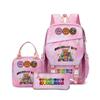 SprunkiPlush Rhythm Box School Bag Student Large Capacity Storage Backpack Backpack Three-piece Set L