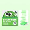 1/6pcs Fruit Sticky Notes 80 Sheets/Pad Self-Adhesive Cartoon Memo Pads Pastel Post Memo Notes Office Stationery