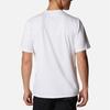 Columbia Sun Trek Outdoor Breathable Quick-Dry Round Neck Printed Short Sleeve UPF50 Sun Protection Moisture-Wicking T-Shirt Men Tops White AE0805-100