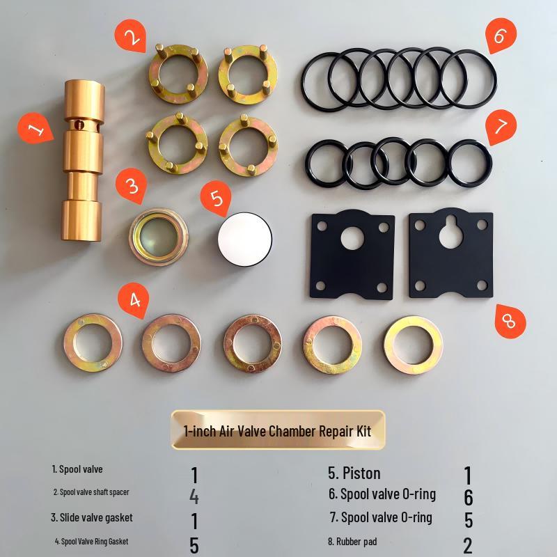 ARO Pneumatic Diaphragm Pump 1-inch Main Valve Repair Kit